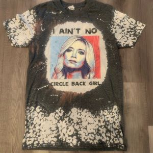 Kayleigh McEnany I Ain’t No Circle Back Girl Tee shirt size M MAGA TRUMP rare
